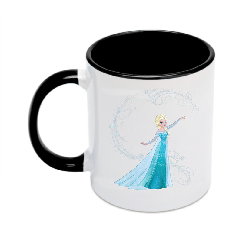 （画像用） アナと雪の女王 アンナ エルサ Frozen Anna Elsa カラーマグカップ