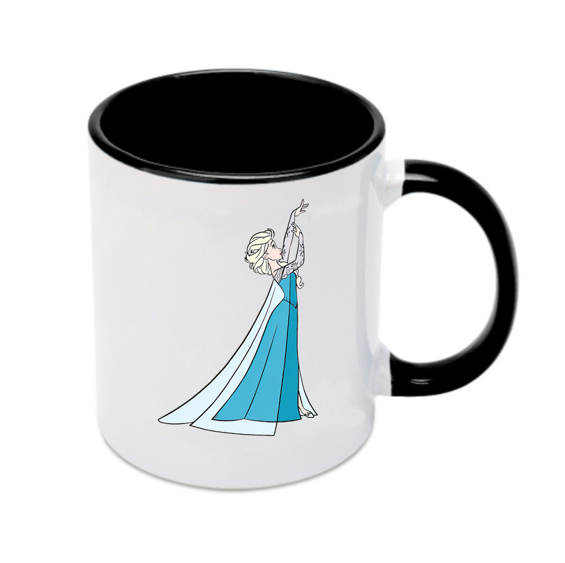 （画像用） アナと雪の女王 アンナ エルサ Frozen Anna Elsa カラーマグカップ