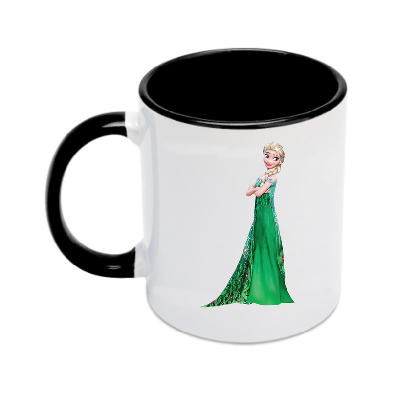 （画像用） アナと雪の女王 アンナ エルサ Frozen Anna Elsa カラーマグカップ