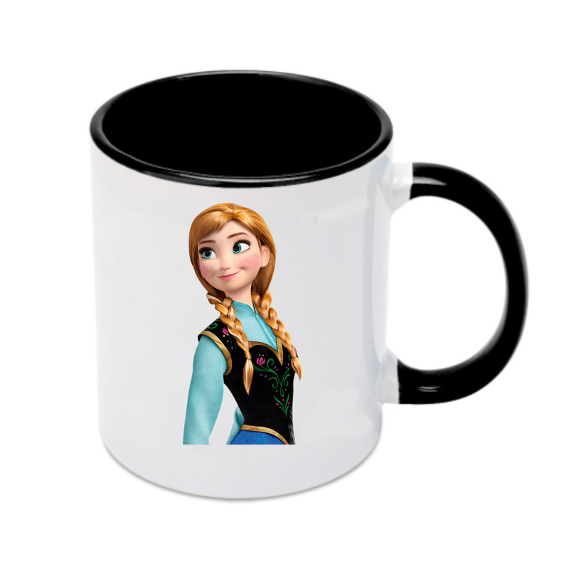 （画像用） アナと雪の女王 アンナ エルサ Frozen Anna Elsa カラーマグカップ