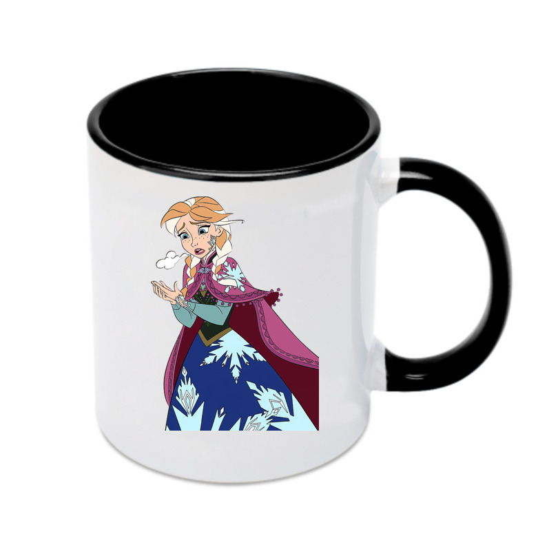 （画像用） アナと雪の女王 アンナ エルサ Frozen Anna Elsa カラーマグカップ