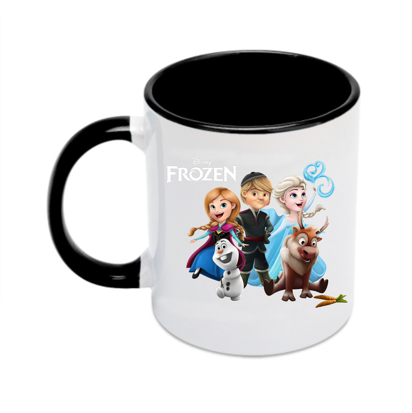 （画像用） アナと雪の女王 アンナ エルサ Frozen Anna Elsa カラーマグカップ