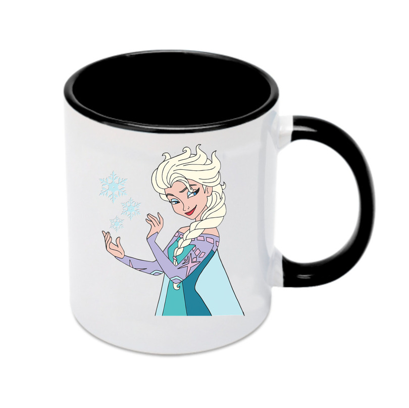 （画像用） アナと雪の女王 アンナ エルサ Frozen Anna Elsa カラーマグカップ
