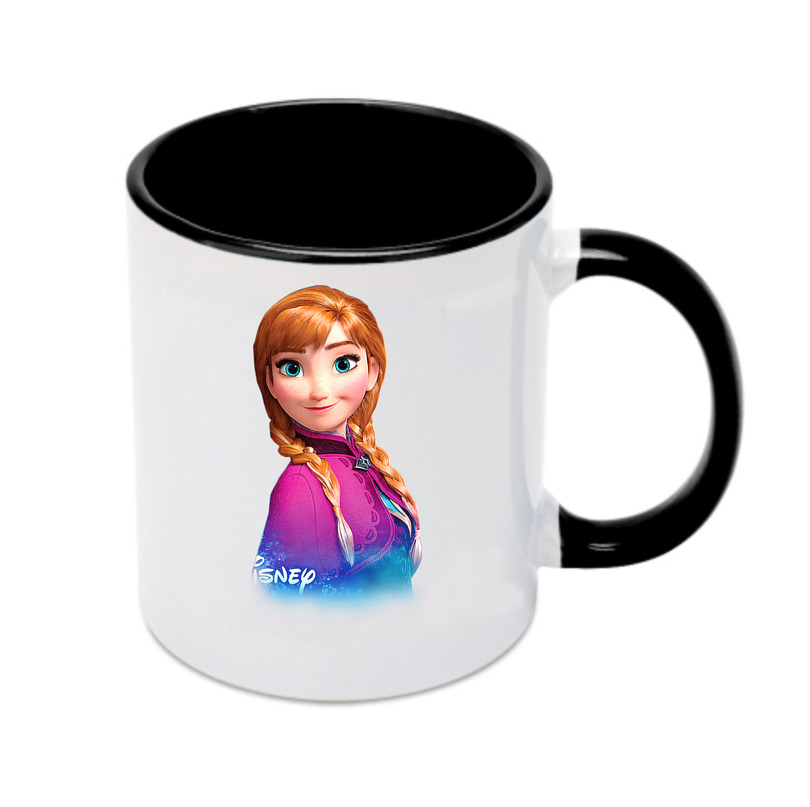（画像用） アナと雪の女王 アンナ エルサ Frozen Anna Elsa カラーマグカップ