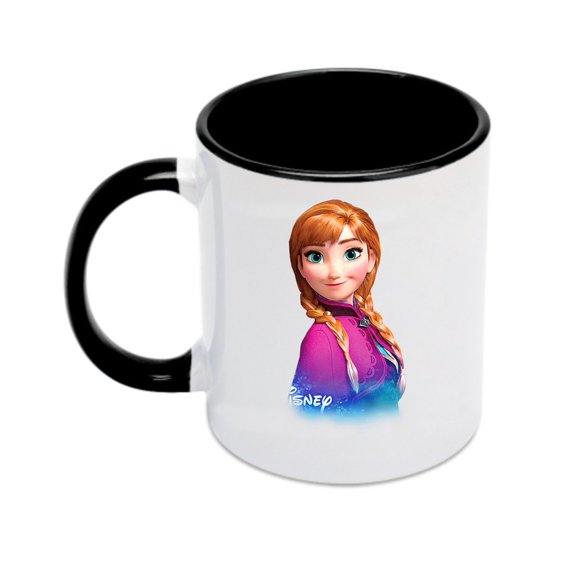 （画像用） アナと雪の女王 アンナ エルサ Frozen Anna Elsa カラーマグカップ
