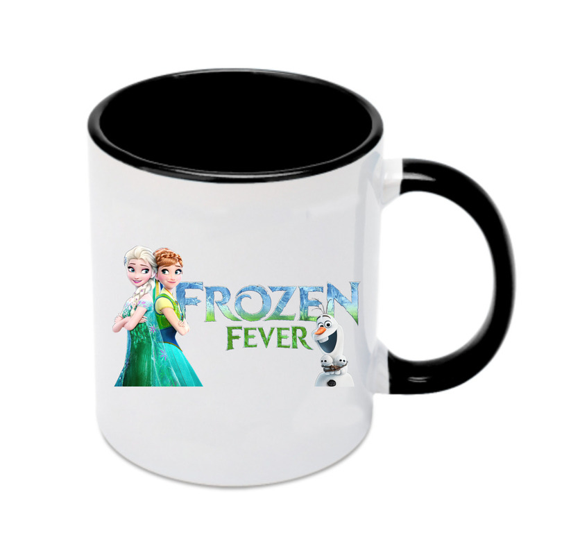 （画像用） アナと雪の女王 アンナ エルサ Frozen Anna Elsa カラーマグカップ