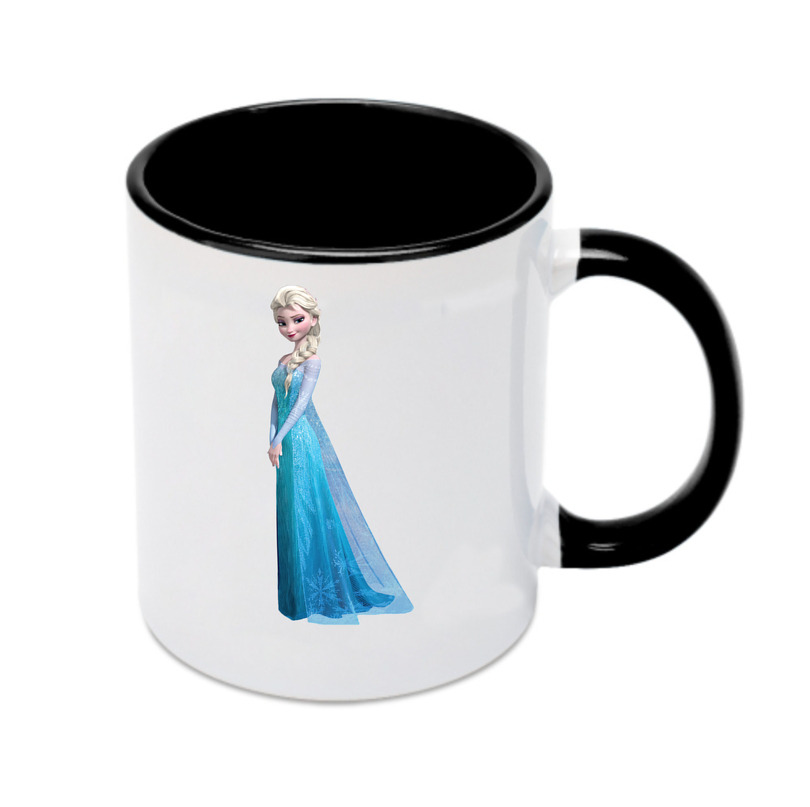 （画像用） アナと雪の女王 アンナ エルサ Frozen Anna Elsa カラーマグカップ