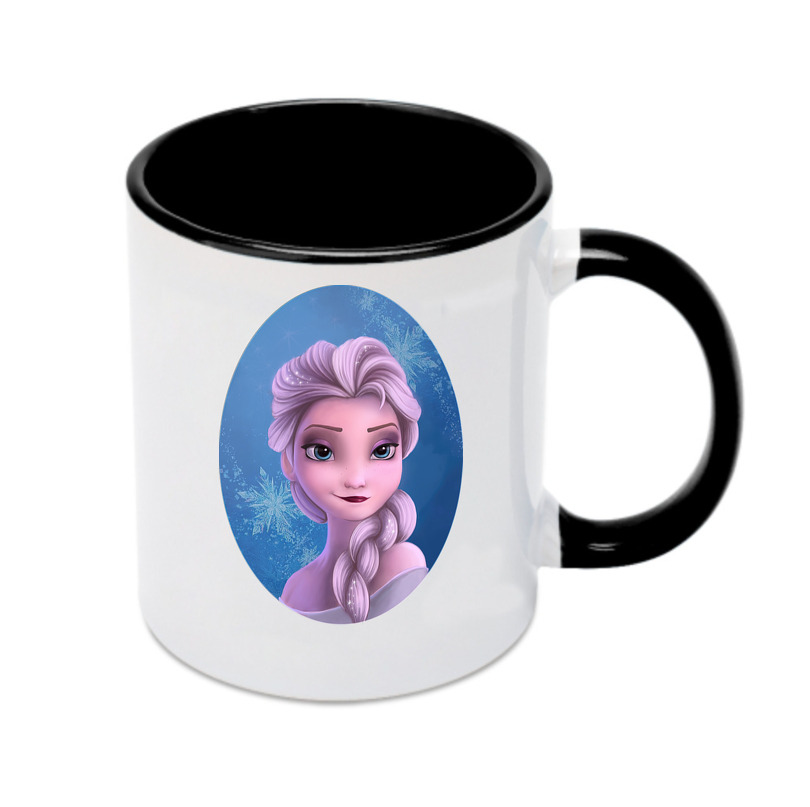 （画像用） アナと雪の女王 アンナ エルサ Frozen Anna Elsa カラーマグカップ
