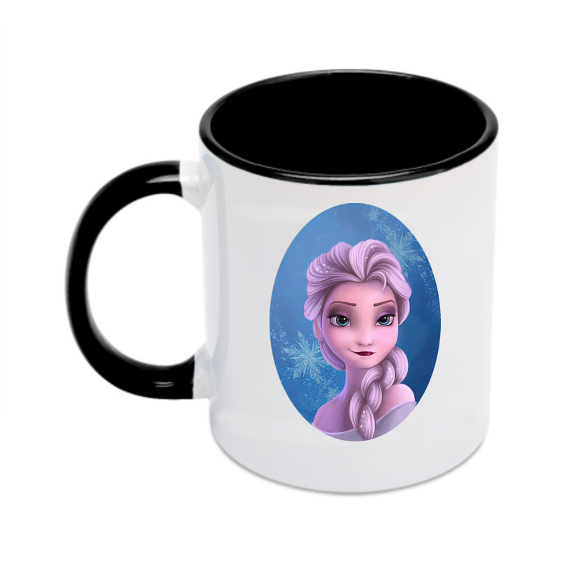 （画像用） アナと雪の女王 アンナ エルサ Frozen Anna Elsa カラーマグカップ
