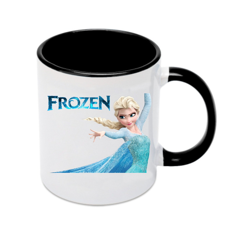 （画像用） アナと雪の女王 アンナ エルサ Frozen Anna Elsa カラーマグカップ