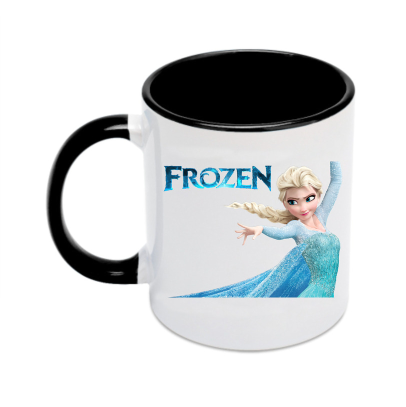 （画像用） アナと雪の女王 アンナ エルサ Frozen Anna Elsa カラーマグカップ