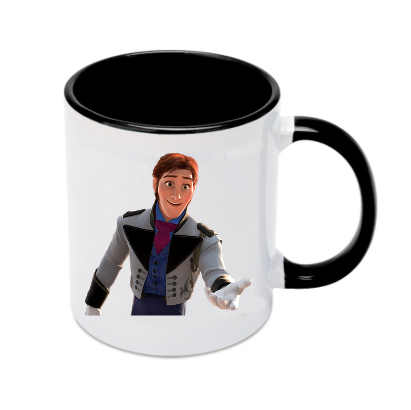 （画像用） アナと雪の女王 アンナ エルサ Frozen Anna Elsa カラーマグカップ