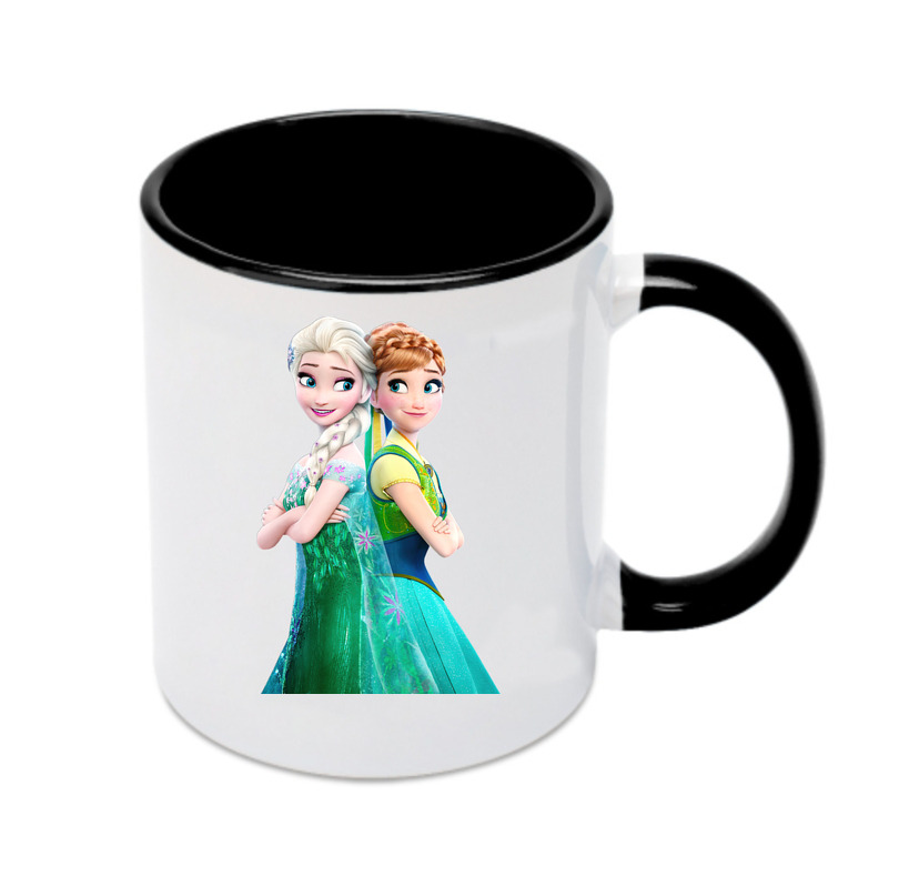 （画像用） アナと雪の女王 アンナ エルサ Frozen Anna Elsa カラーマグカップ