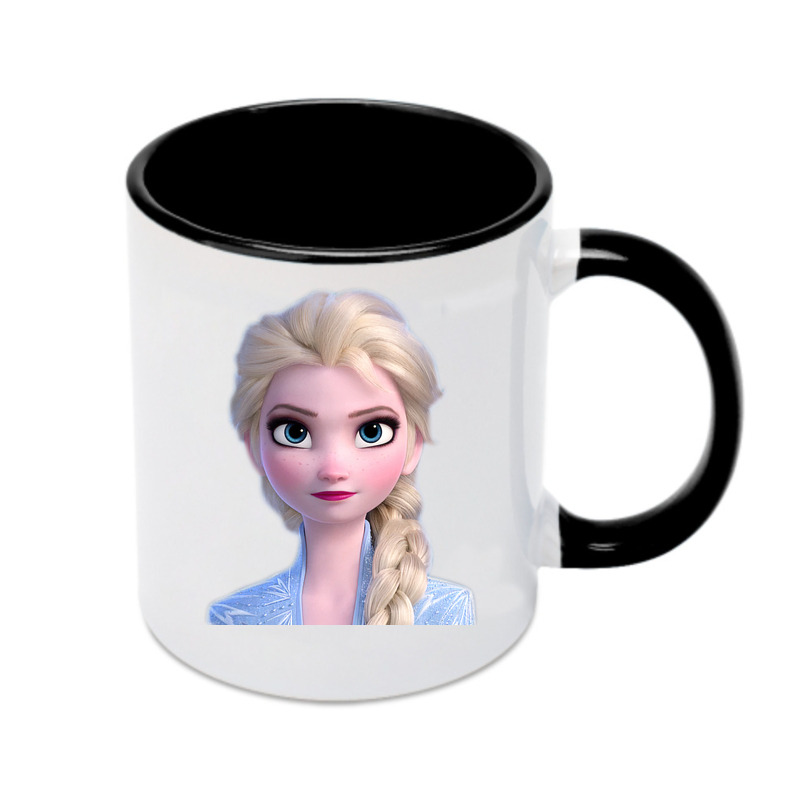 （画像用） アナと雪の女王 アンナ エルサ Frozen Anna Elsa カラーマグカップ