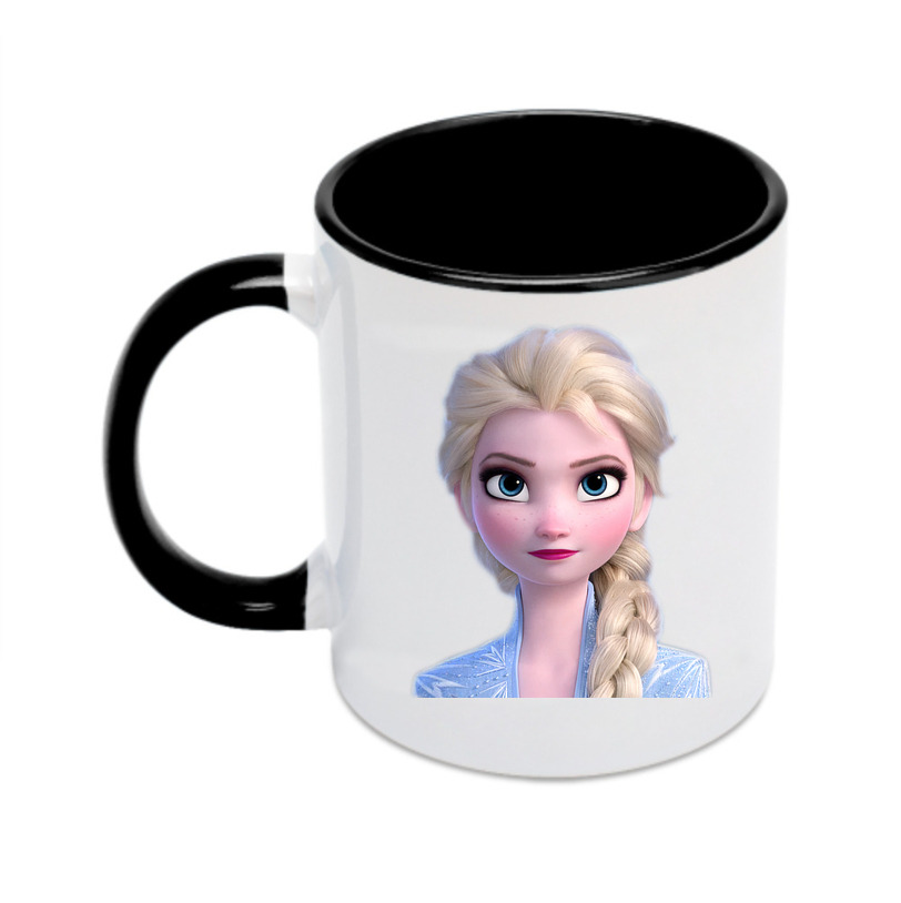 （画像用） アナと雪の女王 アンナ エルサ Frozen Anna Elsa カラーマグカップ