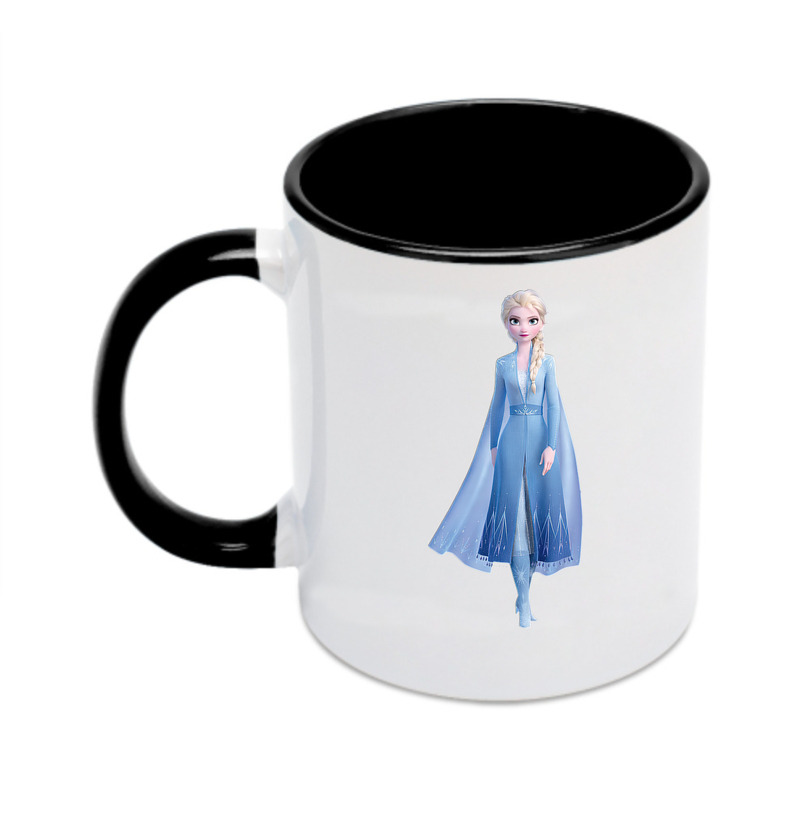 （画像用） アナと雪の女王 アンナ エルサ Frozen Anna Elsa カラーマグカップ