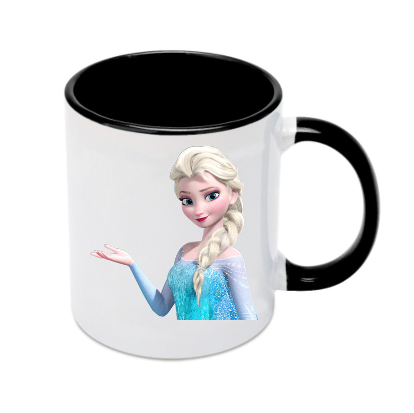 （画像用） アナと雪の女王 アンナ エルサ Frozen Anna Elsa カラーマグカップ