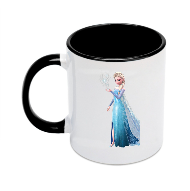 （画像用） アナと雪の女王 アンナ エルサ Frozen Anna Elsa カラーマグカップ