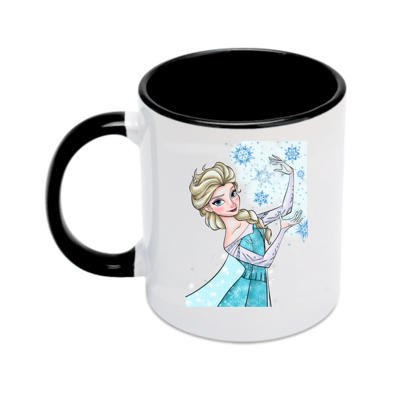（画像用） アナと雪の女王 アンナ エルサ Frozen Anna Elsa カラーマグカップ