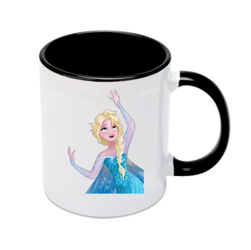 （画像用） アナと雪の女王 アンナ エルサ Frozen Anna Elsa カラーマグカップ