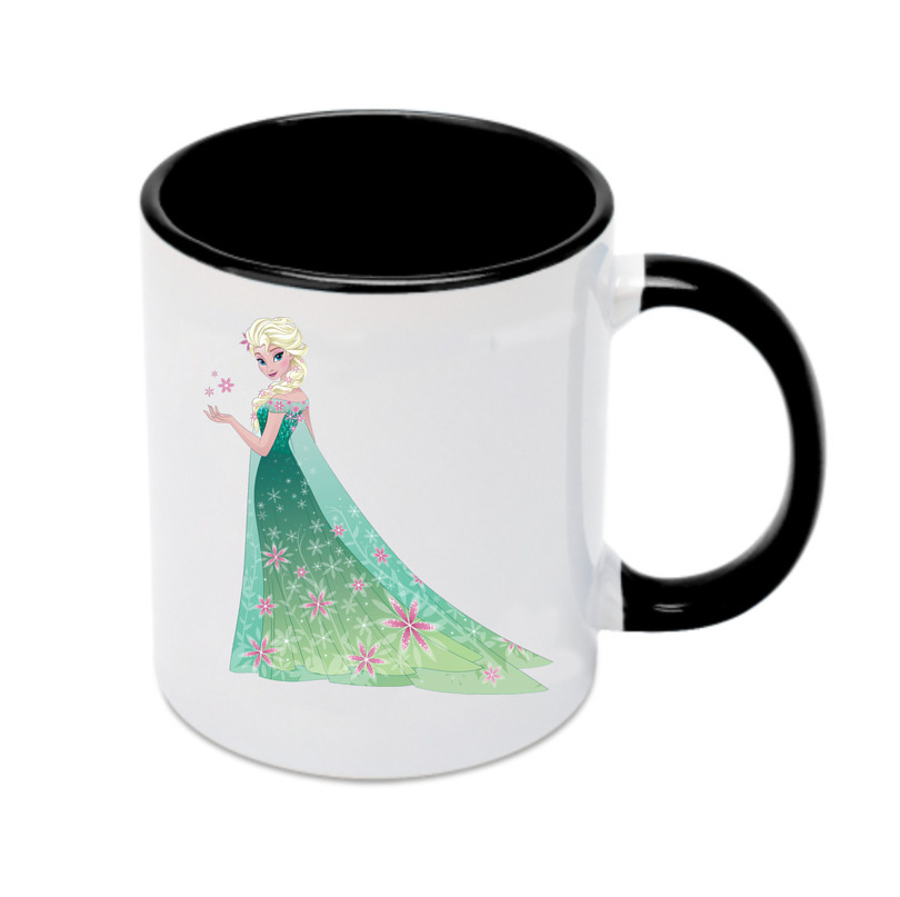 （画像用） アナと雪の女王 アンナ エルサ Frozen Anna Elsa カラーマグカップ
