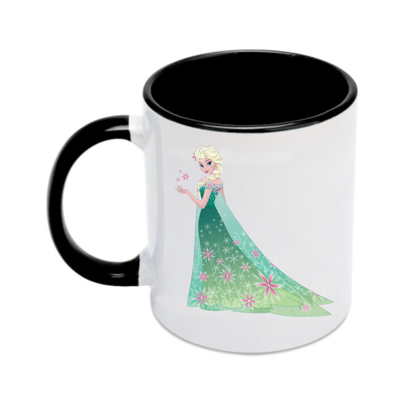 （画像用） アナと雪の女王 アンナ エルサ Frozen Anna Elsa カラーマグカップ