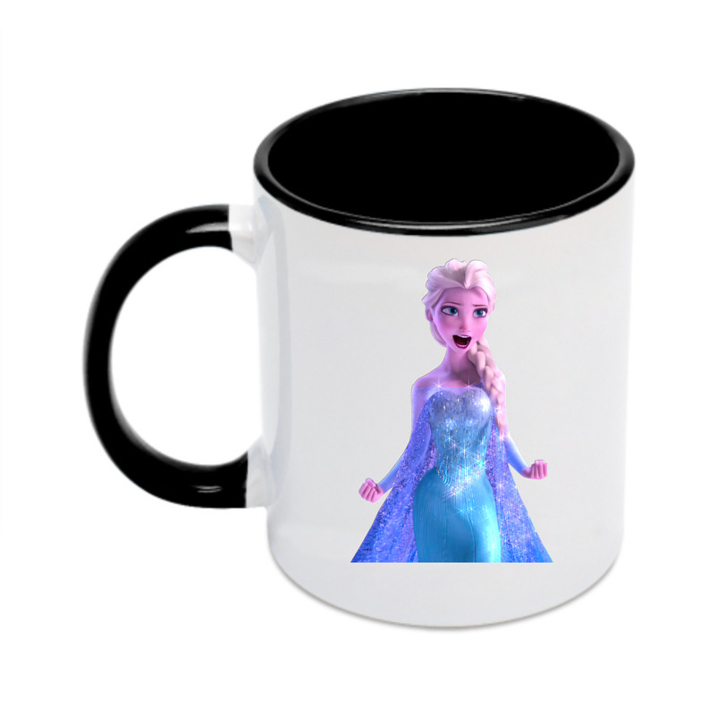 （画像用） アナと雪の女王 アンナ エルサ Frozen Anna Elsa カラーマグカップ