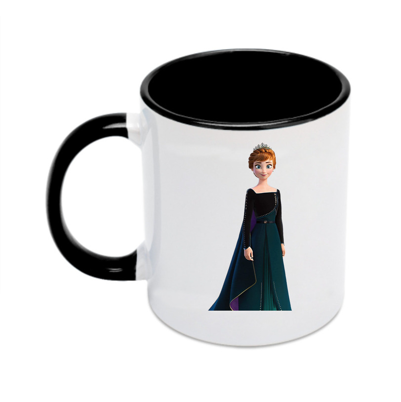 （画像用） アナと雪の女王 アンナ エルサ Frozen Anna Elsa カラーマグカップ