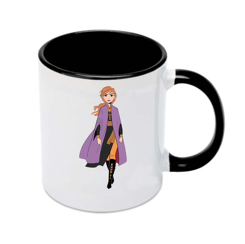 （画像用） アナと雪の女王 アンナ エルサ Frozen Anna Elsa カラーマグカップ