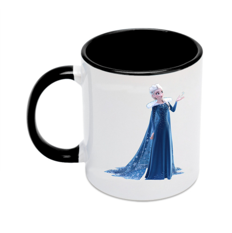（画像用） アナと雪の女王 アンナ エルサ Frozen Anna Elsa カラーマグカップ