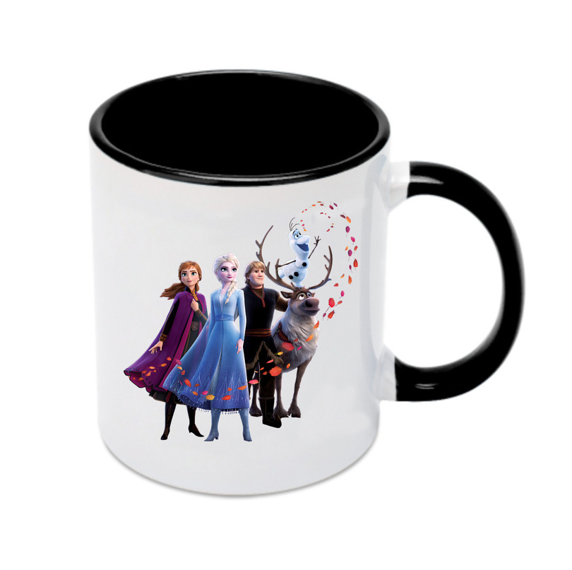 （画像用） アナと雪の女王 アンナ エルサ Frozen Anna Elsa カラーマグカップ