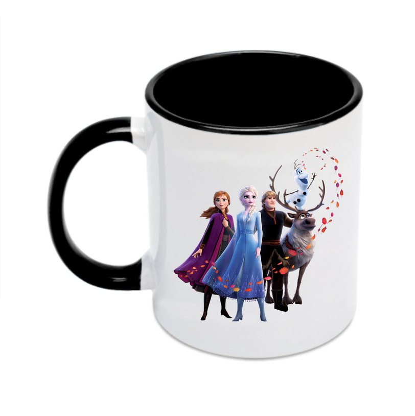（画像用） アナと雪の女王 アンナ エルサ Frozen Anna Elsa カラーマグカップ