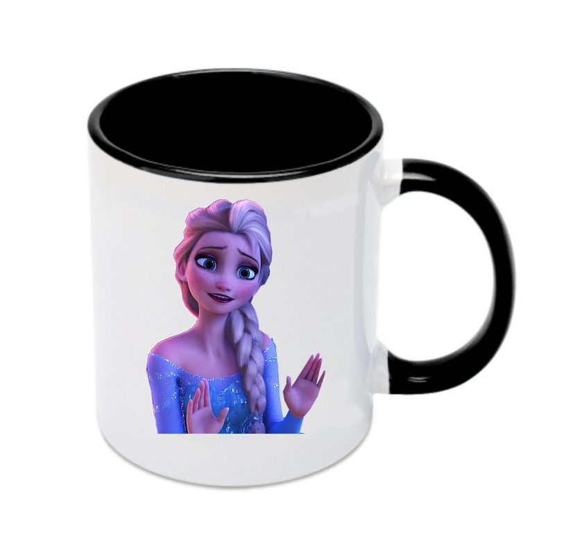 （画像用） アナと雪の女王 アンナ エルサ Frozen Anna Elsa カラーマグカップ