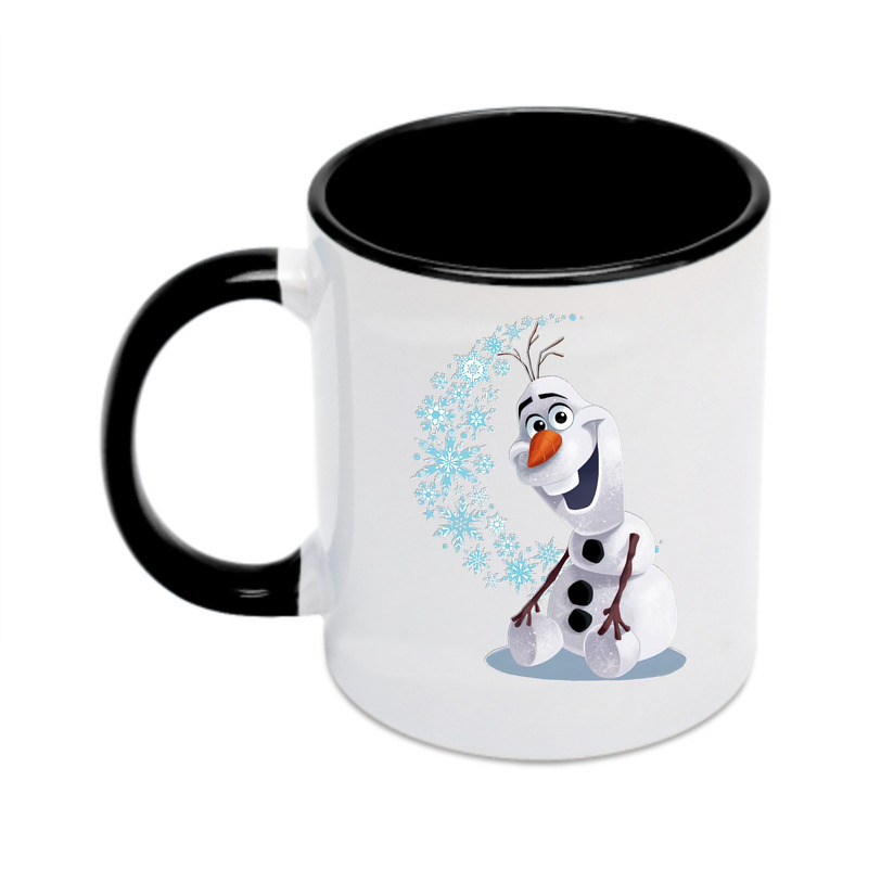 （画像用） アナと雪の女王 アンナ エルサ Frozen Anna Elsa カラーマグカップ