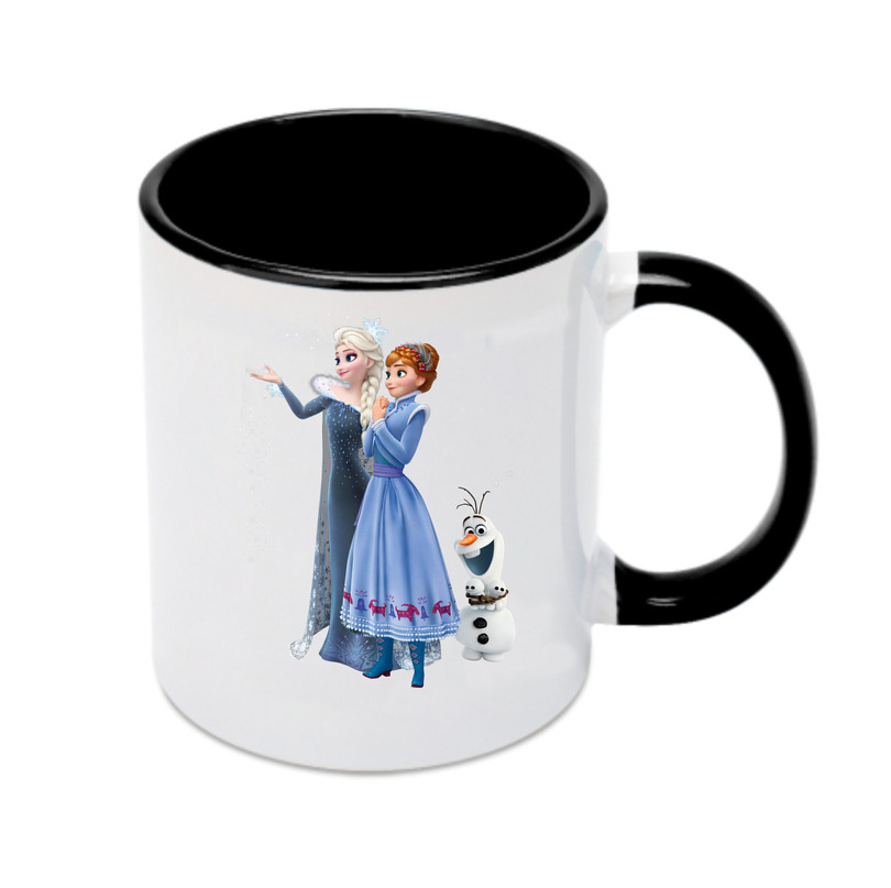 （画像用） アナと雪の女王 アンナ エルサ Frozen Anna Elsa カラーマグカップ