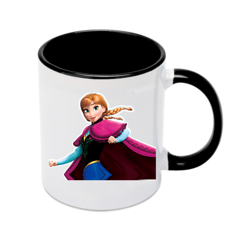 （画像用） アナと雪の女王 アンナ エルサ Frozen Anna Elsa カラーマグカップ