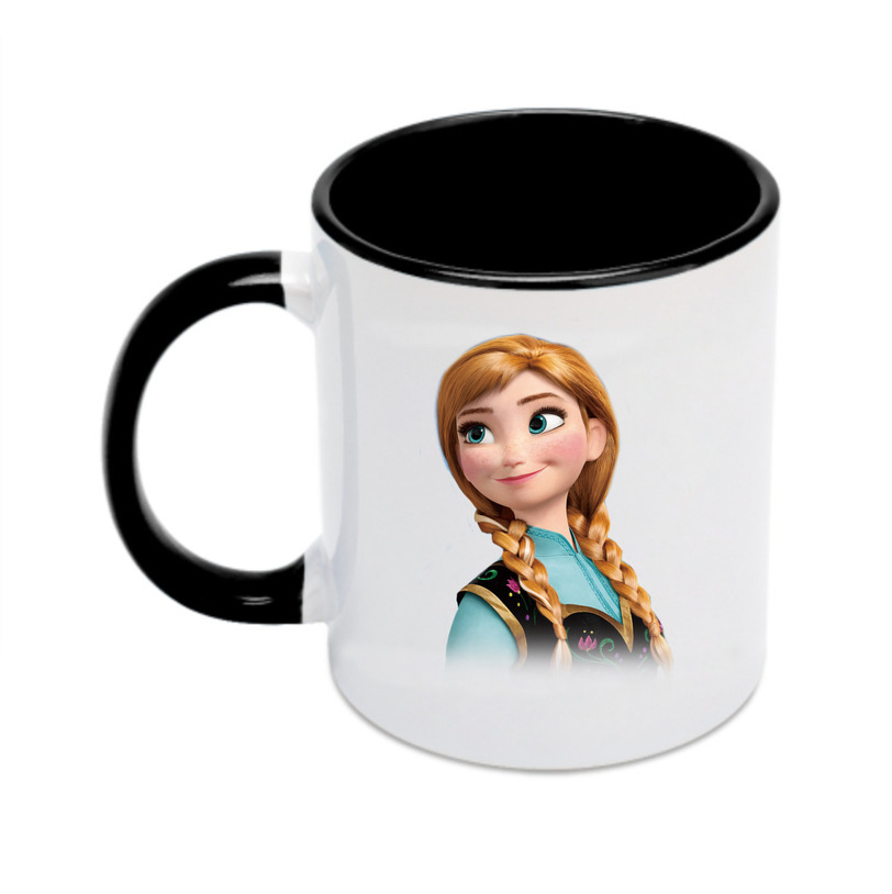 （画像用） アナと雪の女王 アンナ エルサ Frozen Anna Elsa カラーマグカップ