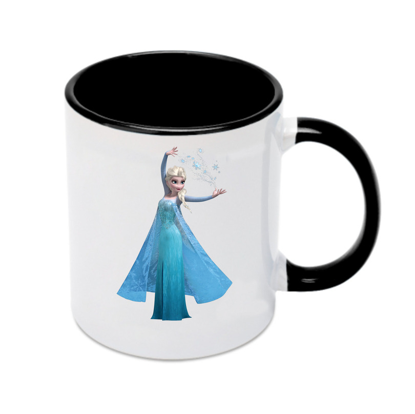 （画像用） アナと雪の女王 アンナ エルサ Frozen Anna Elsa カラーマグカップ