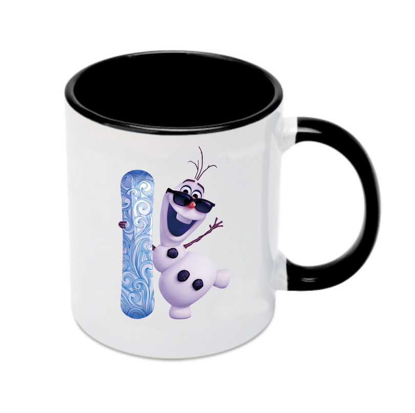 （画像用） アナと雪の女王 アンナ エルサ Frozen Anna Elsa カラーマグカップ