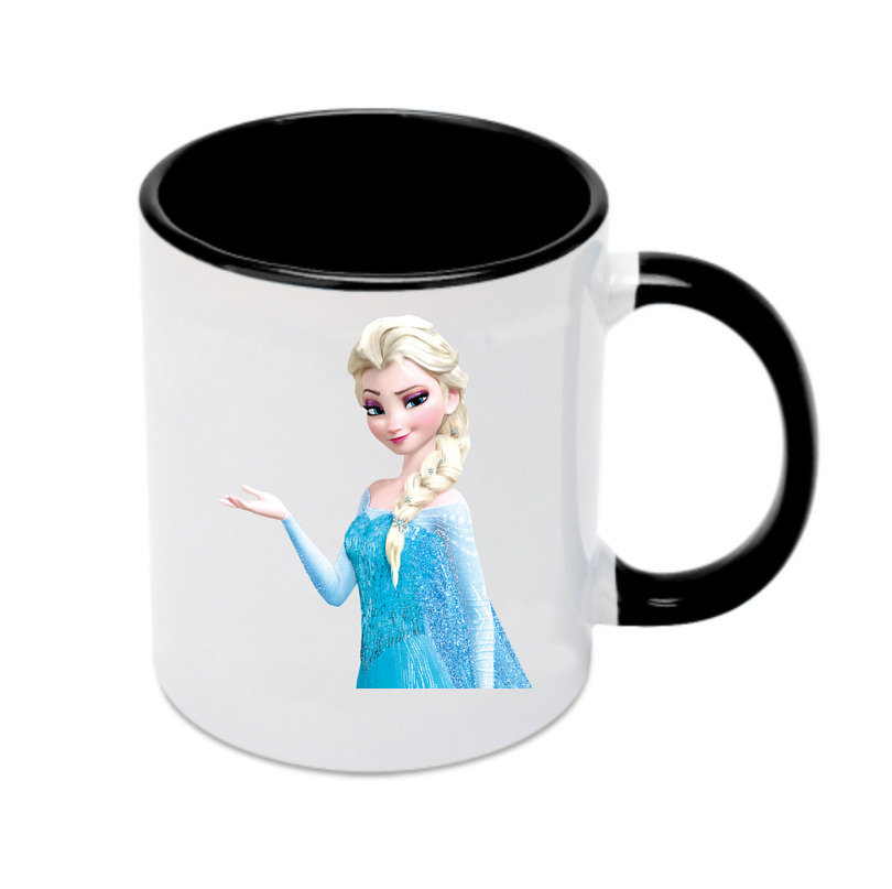 （画像用） アナと雪の女王 アンナ エルサ Frozen Anna Elsa カラーマグカップ