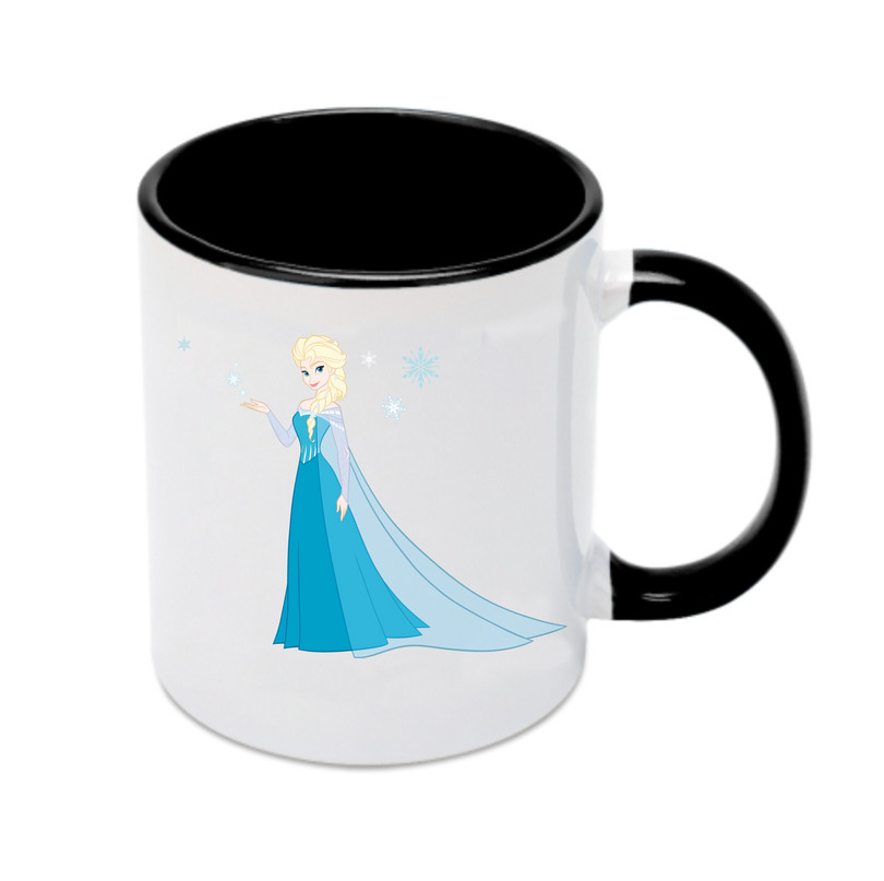 （画像用） アナと雪の女王 アンナ エルサ Frozen Anna Elsa カラーマグカップ