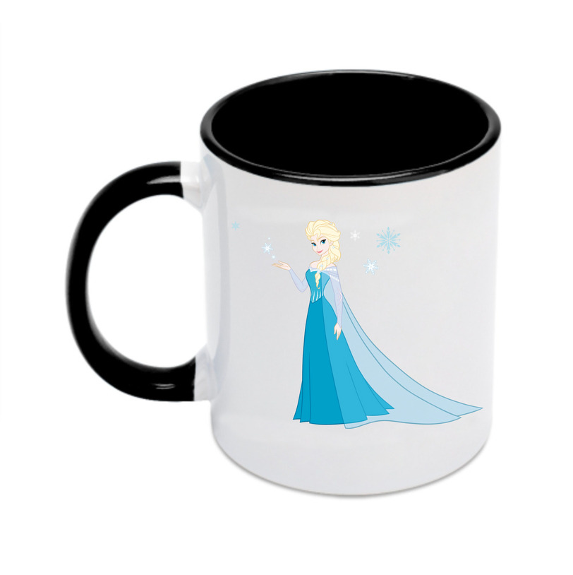 （画像用） アナと雪の女王 アンナ エルサ Frozen Anna Elsa カラーマグカップ