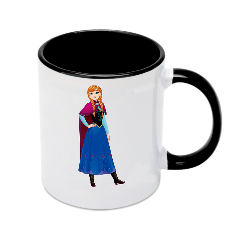 （画像用） アナと雪の女王 アンナ エルサ Frozen Anna Elsa カラーマグカップ