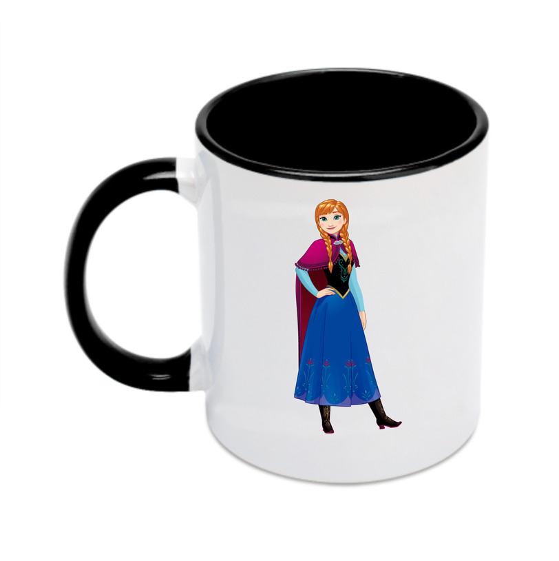 （画像用） アナと雪の女王 アンナ エルサ Frozen Anna Elsa カラーマグカップ