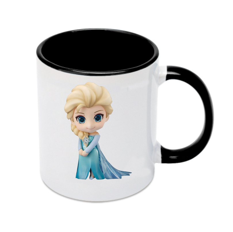 （画像用） アナと雪の女王 アンナ エルサ Frozen Anna Elsa カラーマグカップ