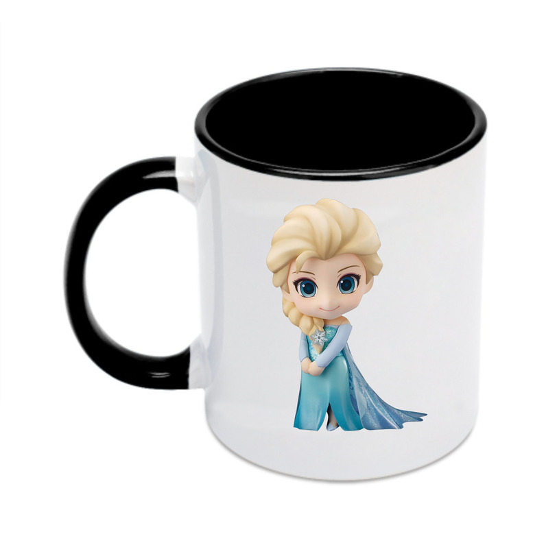 （画像用） アナと雪の女王 アンナ エルサ Frozen Anna Elsa カラーマグカップ
