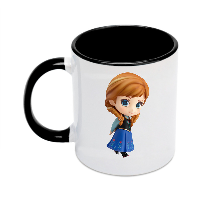 （画像用） アナと雪の女王 アンナ エルサ Frozen Anna Elsa カラーマグカップ