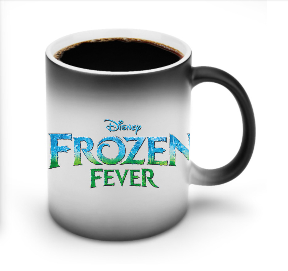 （画像用） アナと雪の女王 アンナ エルサ Frozen Anna Elsa 温度変色マグカップ