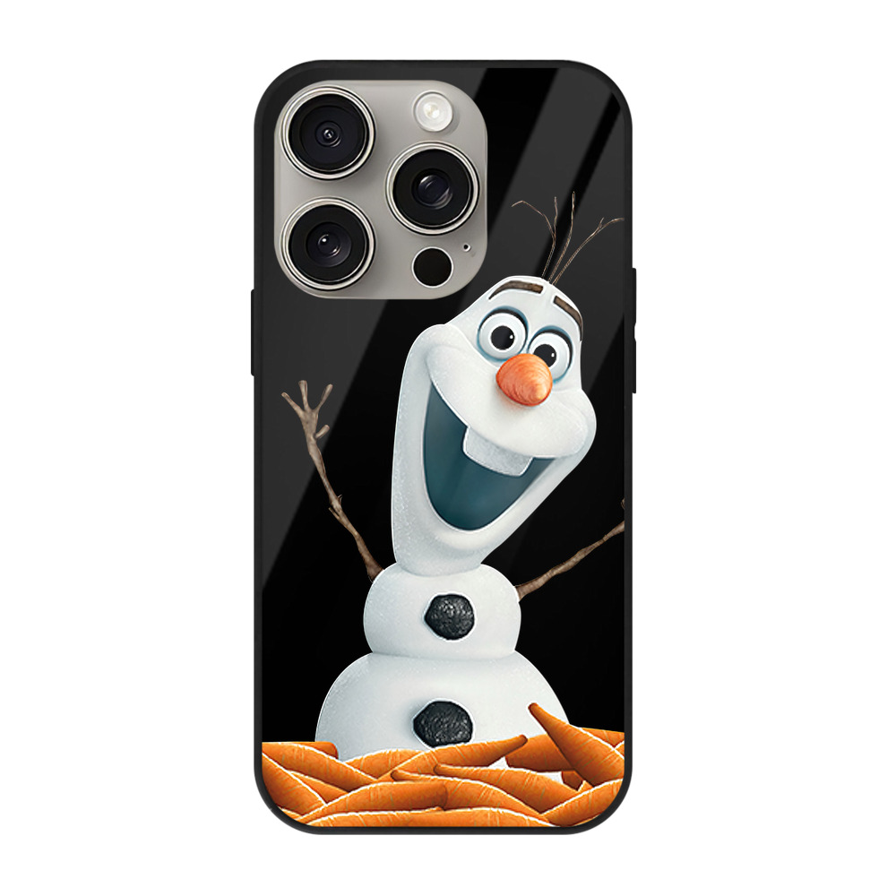 （画像用） アナと雪の女王 アンナ エルサ Frozen Anna Elsa 【iPhone15Pro対応】スマホケース 耐衝撃＆黄変防止 背面ガラス