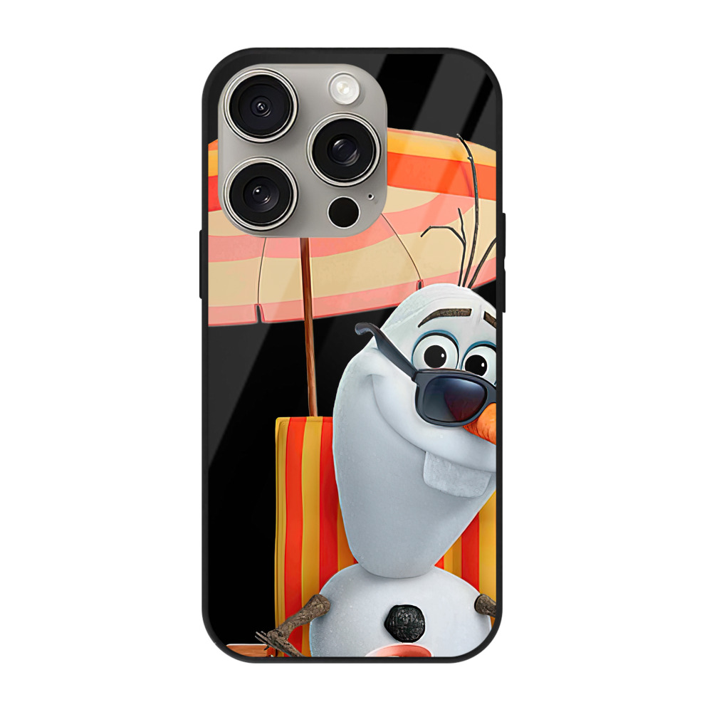 （画像用） アナと雪の女王 アンナ エルサ Frozen Anna Elsa 【iPhone15Pro対応】スマホケース 耐衝撃＆黄変防止 背面ガラス